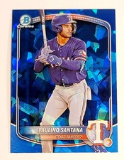 2025 Bowman Sapphire Edition - Chrome Prospects Paulino Santana #BCP-72 (RC)
