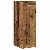 Sideboard Aus Altholz Mit Schubladen 30X42,5X93 Cm Massivholz