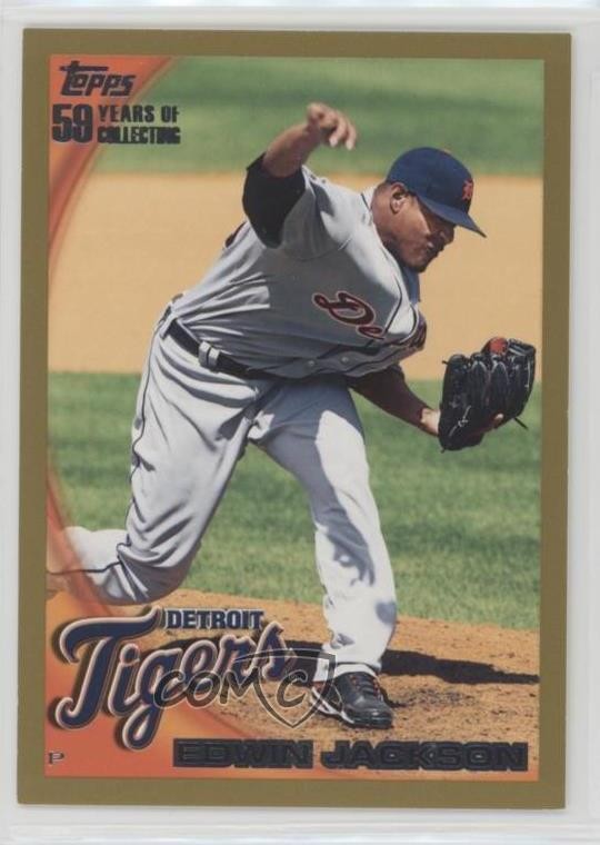 2010 Topps Gold 738/2010 Edwin Jackson #254 07rd