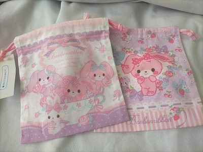 Sanrio Bonbonribbon kleiner Kordelzugbeutel Baumwolle 2014 2015