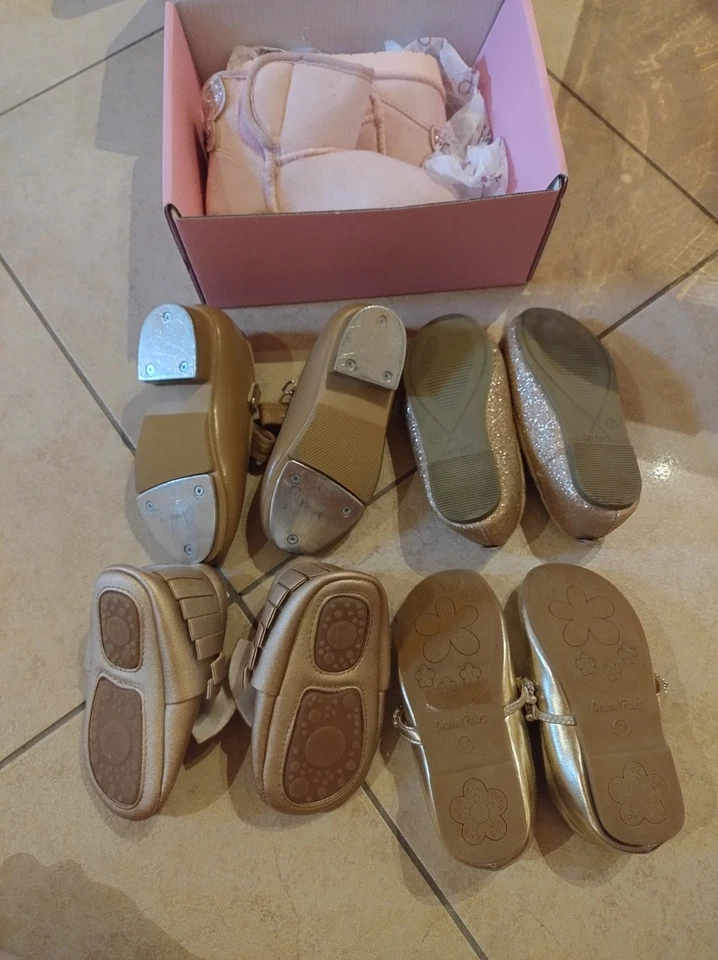 Lote de 5 zapatos para niñas pequeñas ¡en buen estado! ¡Varios tamaños! Foto 3 de 4