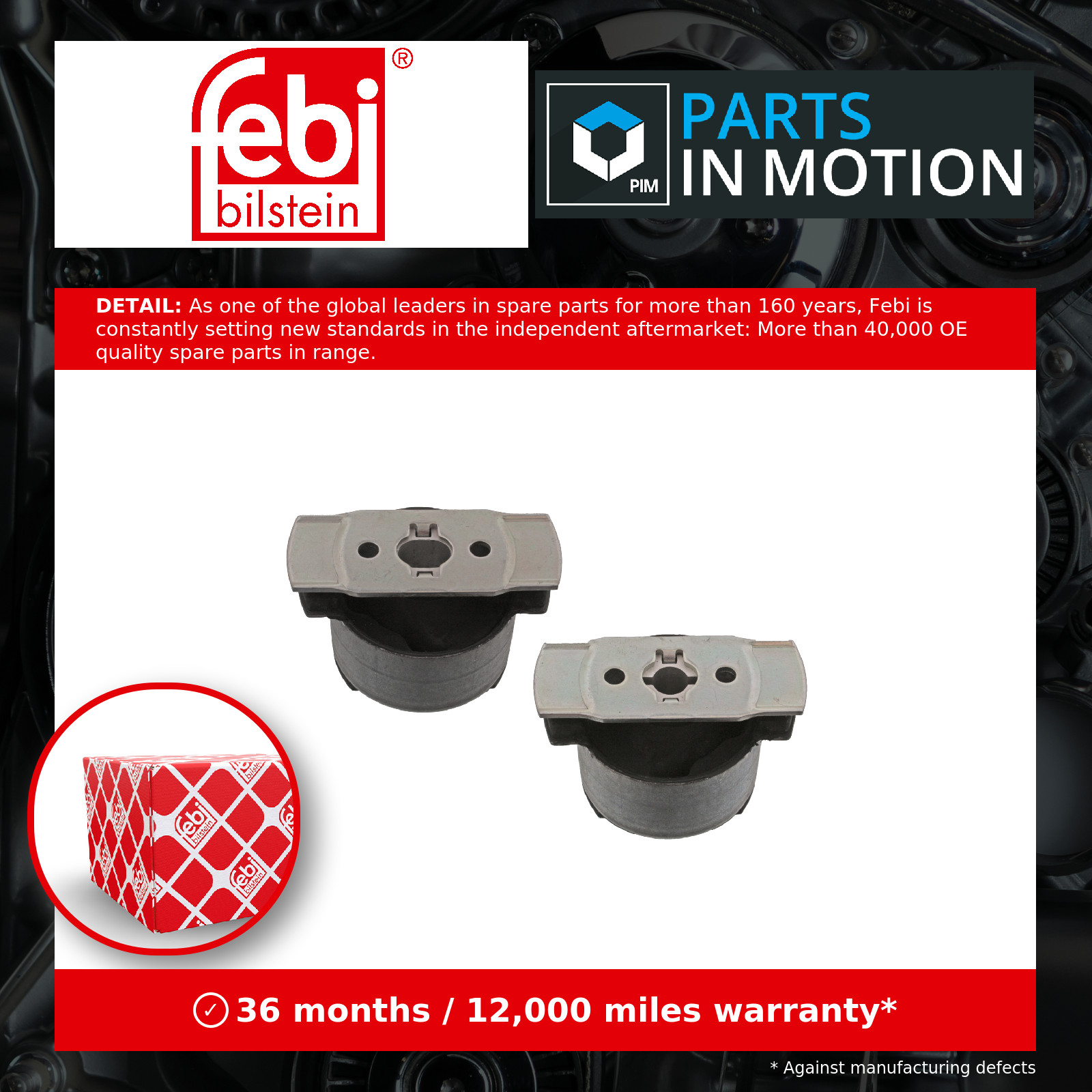 Bearing Set, axle beam Rear 46435 Febi 550440001R 550446624R 550450001R Quality