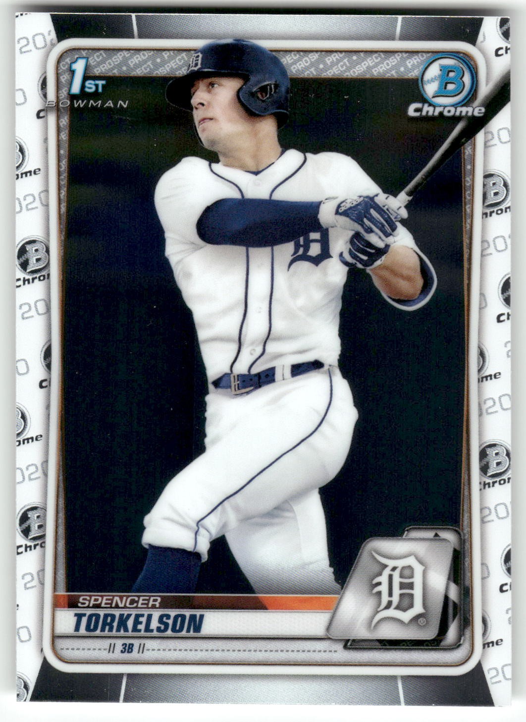 2020 Bowman Draft #BD-121 Spencer Torkelson Chrome 1st Rookie RC