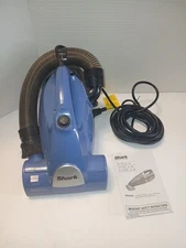Shark Handheld Bagless Vacuum Cleaner V15Z Blue Lightweight W/ Manual TESTED 