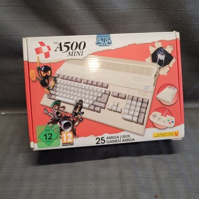 Amiga 500 The A500 Mini 25 Retro Games HDMI Console - Modern 2022 Edition
