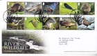 GB ROYAL MAIL FDC FIRST DAY COVER 2023 RIVER WILDLIFE STAMP SET TALLENTS PMK