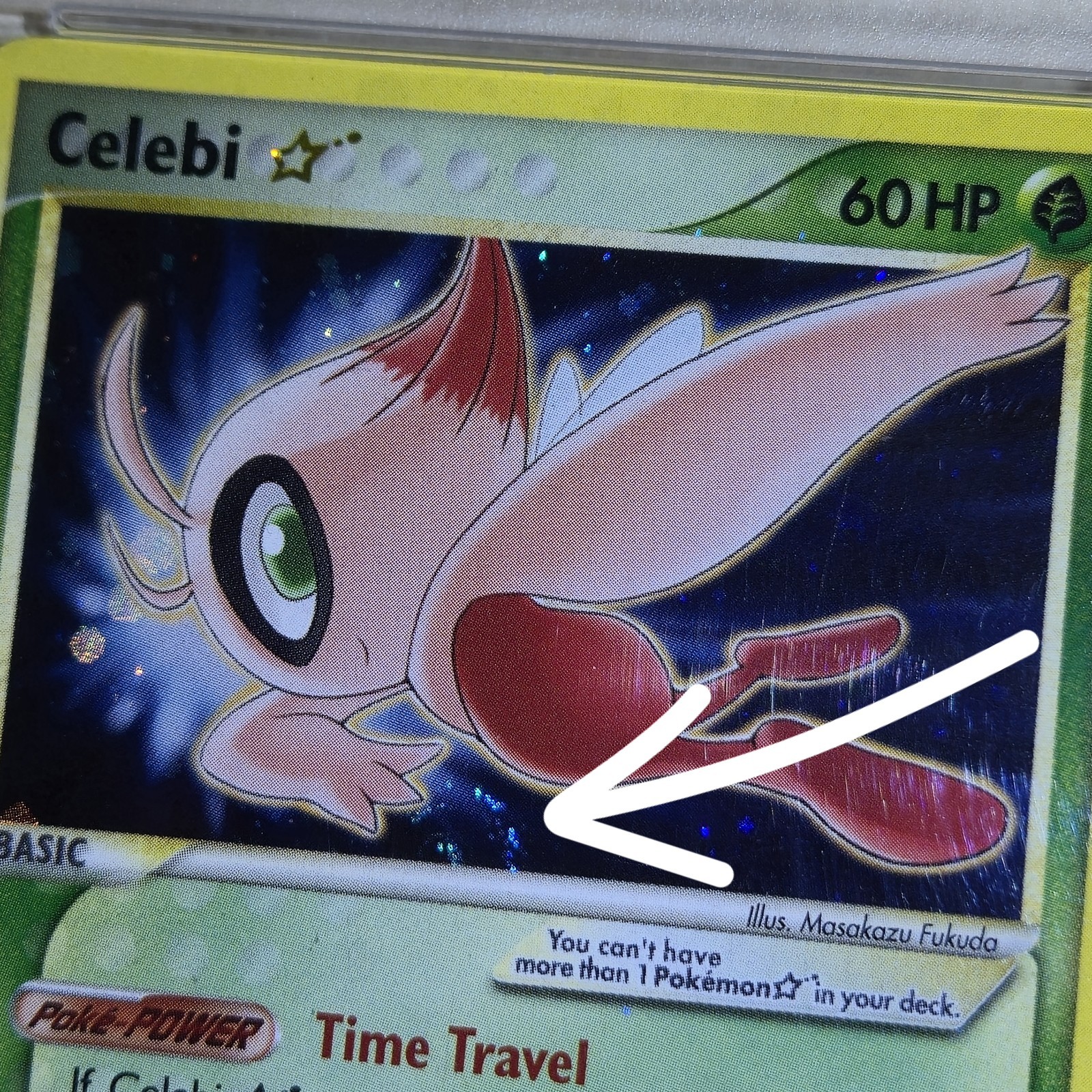 HAND SWIRL 🌀💫 PSA 3 Gold Star Celebi 100/100 EX Crystal Guardians Pokemon Card