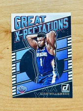 Zion Williamson 2019-20 Panini Donruss Great X-Pectations #7 (RC)