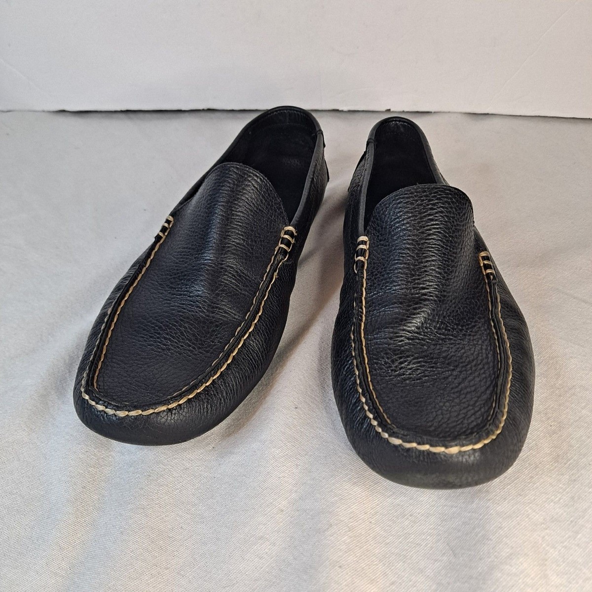 Polo Ralph Lauren Terence Black Leather Driving Moccasin Loafers Polo Ralph Lauren Terence Driving Loafers Men main image 4