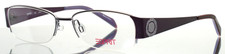 ESPRIT ET17302 577 Purple Womens Rectangle Half Rim Eyeglasses 52-16-135 B:29