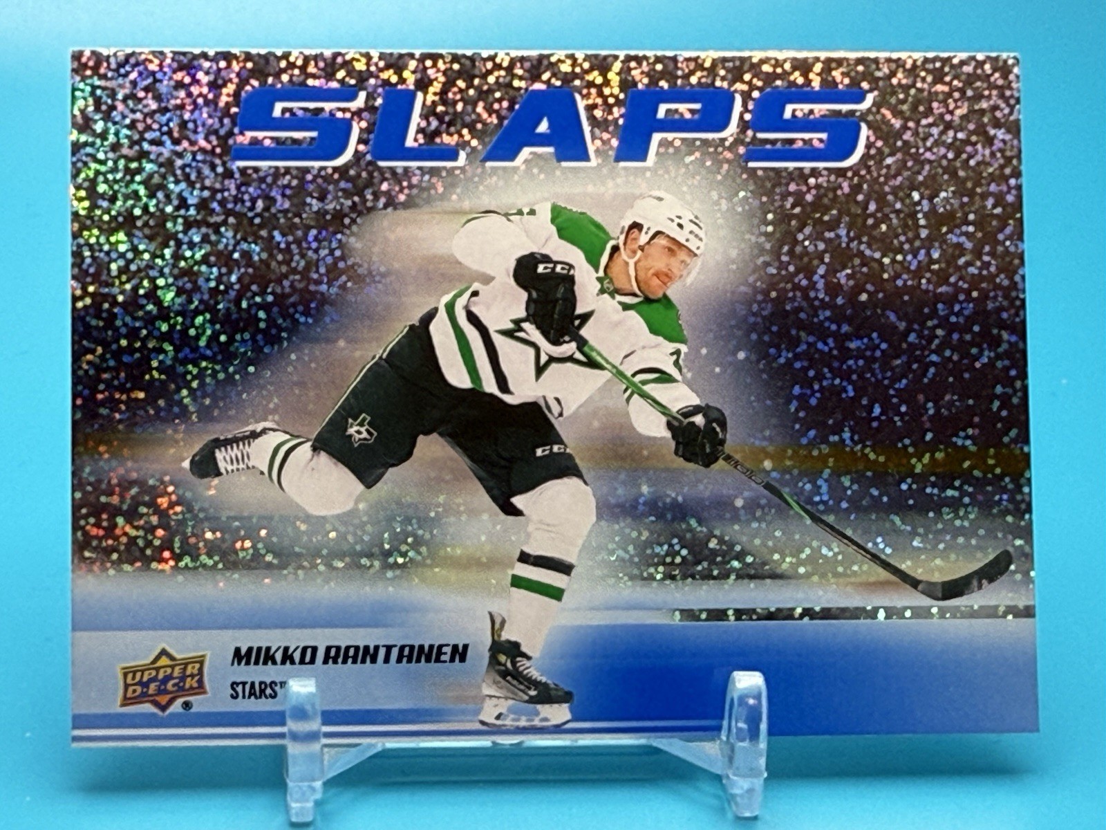 Mikko Rantanen 2025-26 Upper Deck SLAPS Speckle #SL12 Dallas Stars FREE SHIPPING