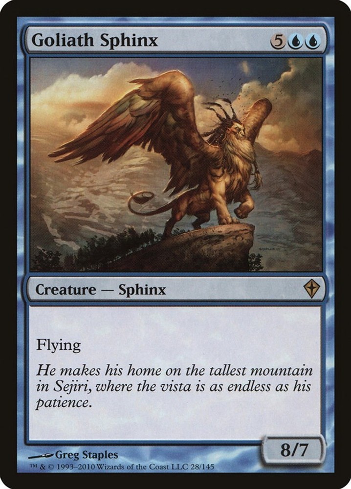 Goliath Sphinx Worldwake MTG 28 MP