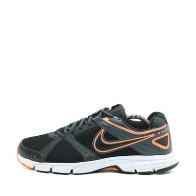 Nike Herren Downshifter 5 Sneaker Schwarz Orange Mesh Leicht Laufschuh EU 44
