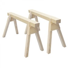 1 Paar Profi-Holzbock Zimmererbock Arbeitsbock Stützbock Gerüstbock Holzböcke