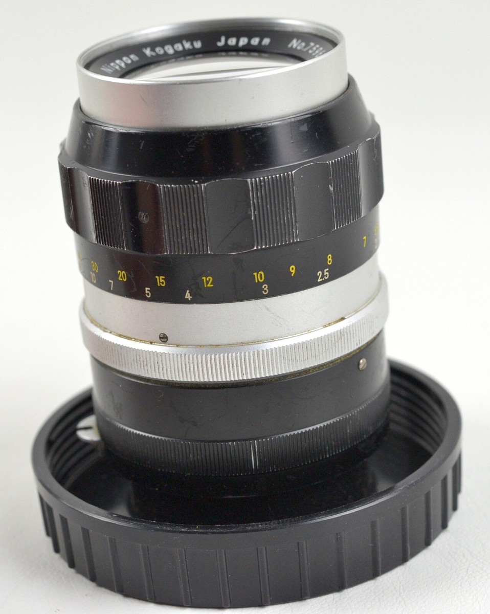 Nikon Nikkor-Q Auto 135mm F3.5 Lens w/bubble - JAPAN | eBay