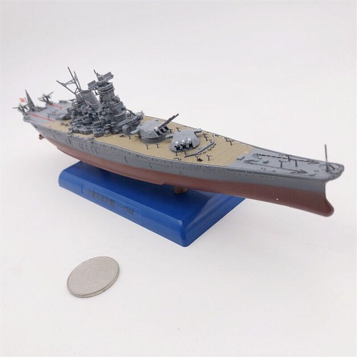 WLTK  1/1000 WWII Japanese Musashi 1944 Battleship  Diecast Model in box - Afbeelding 3 van 10