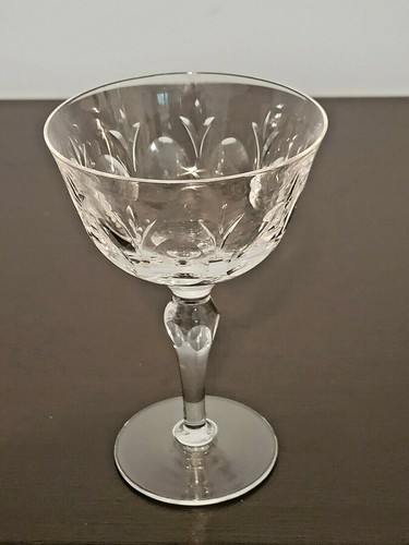 Stuart Crystal Camelot 5 1/2" H x 3 3/4" W Champagne Tall Sherbet England - Picture 1 of 6