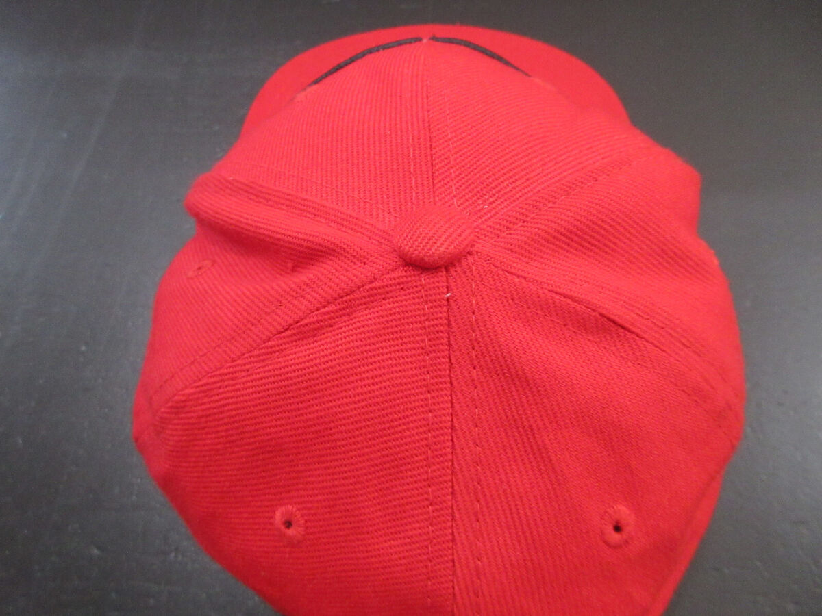 VINTAGE Ecko Hat Cap Snap Back Red Black Hip Hip Adjustable VINTAGE Ecko Hat Cap Snap Back Red Black Hip Hip Adjustable