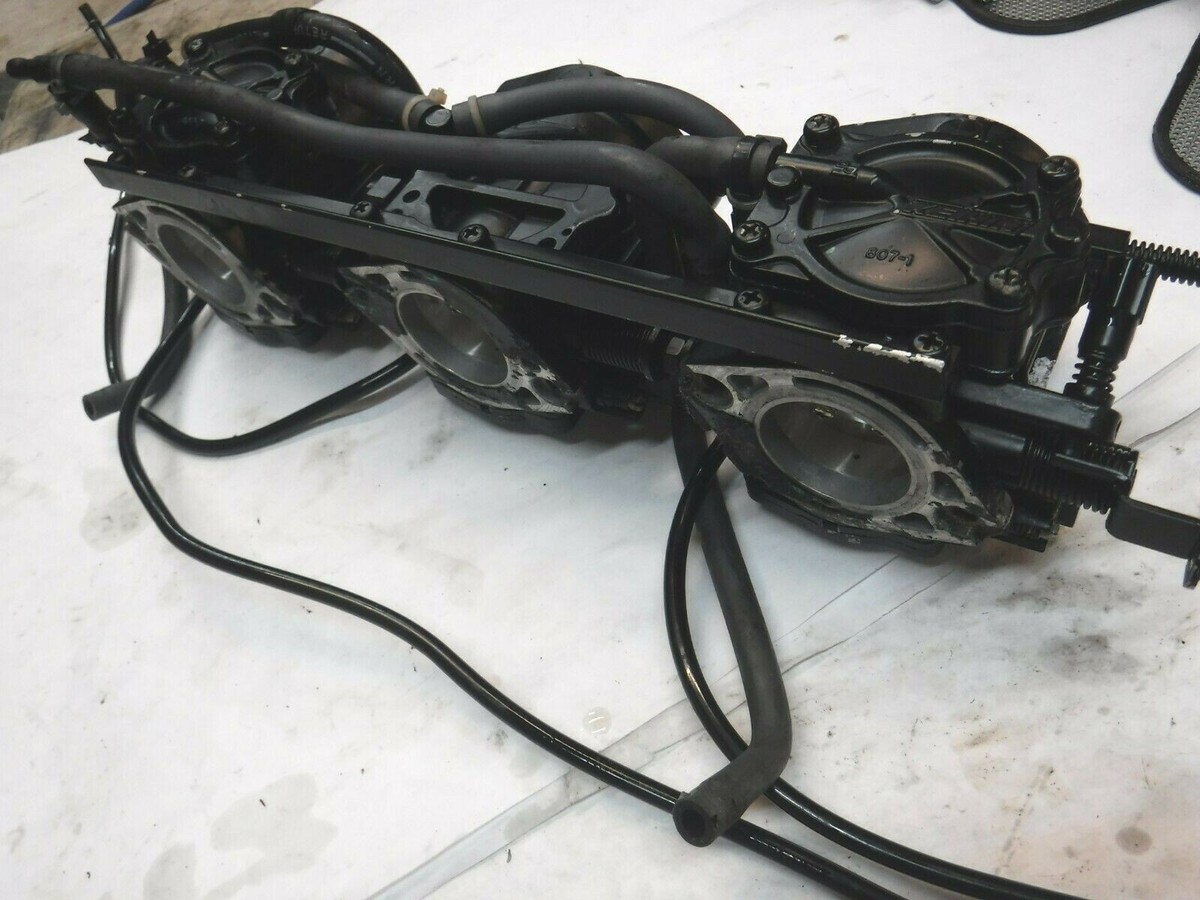 OEM 1996 96 KAWASAKI ZXI 900 KEIHIN CARBURETOR CARBS (NICE OEM 1996 96 KAWASAKI ZXI 900 KEIHIN CARBURETOR CARBS (NICE