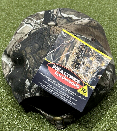 RealTree Hardwoods High Definition Multi Terrain Camo Hunting Hat Cap NEW - Picture 3 of 5