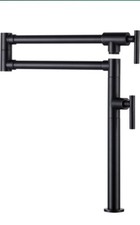 Pot Filler Faucet for Kitchen Sink, Deck Mount Pot Faucets Over Stove