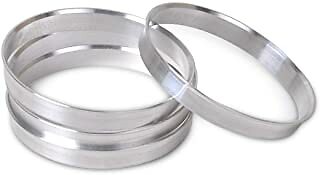  Aluminum Hubcentric Ring 66.6mm OD to 57.1mm ID Pack of 4 