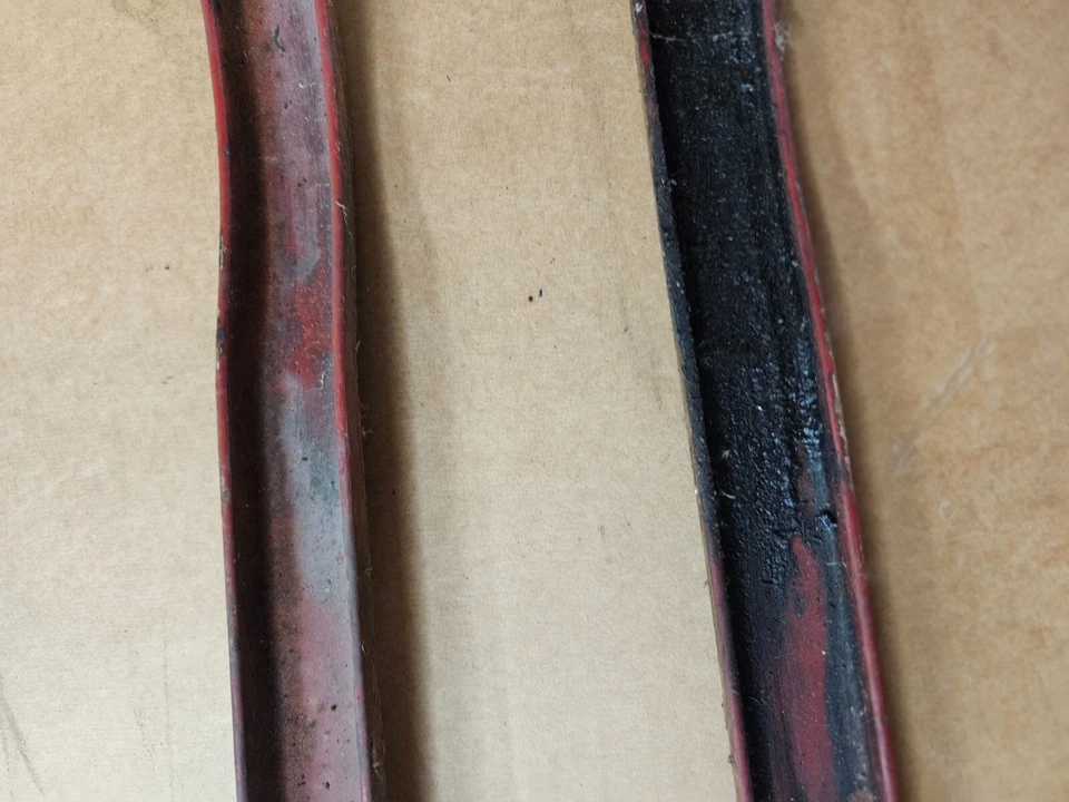 1960s SAAB 96 2 STROKE Front Bumper Support Mount Pair OEM 3 Cylinder Bull Nose - Image 4 of 4