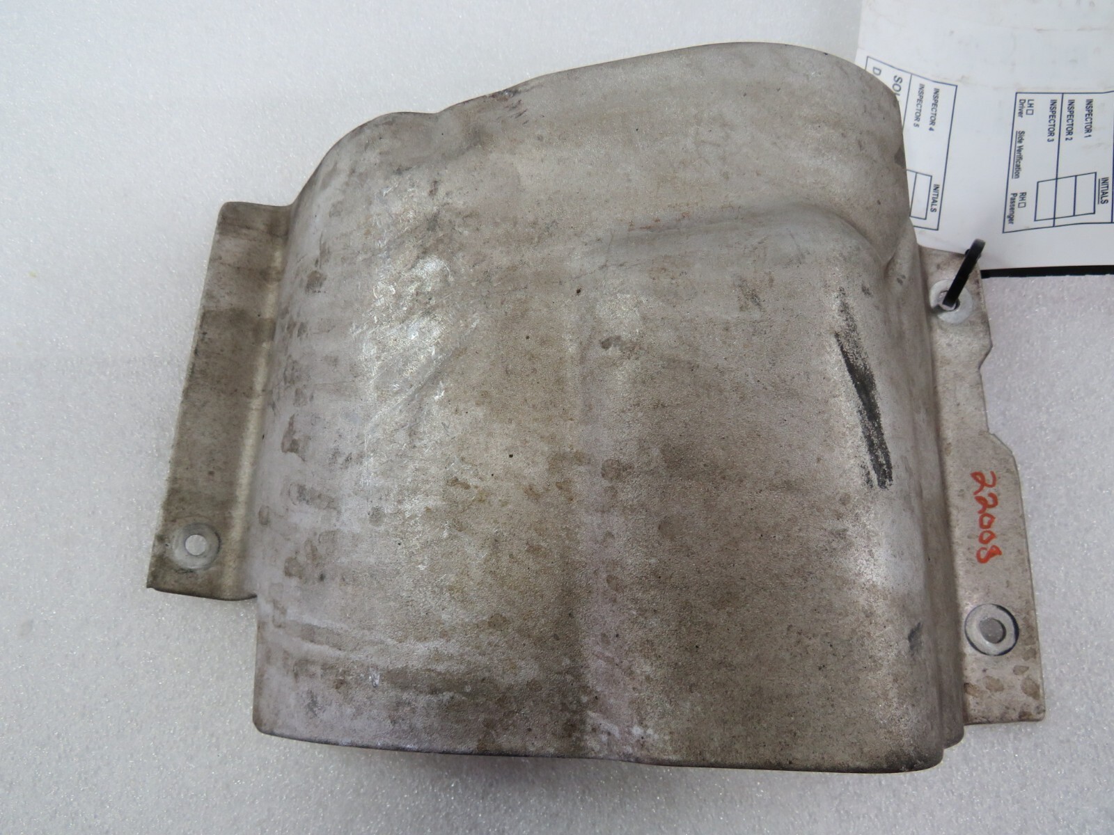 Ferrari 575, 550, 612, 456, Starter Heat Shield, Used, P/N 176333 