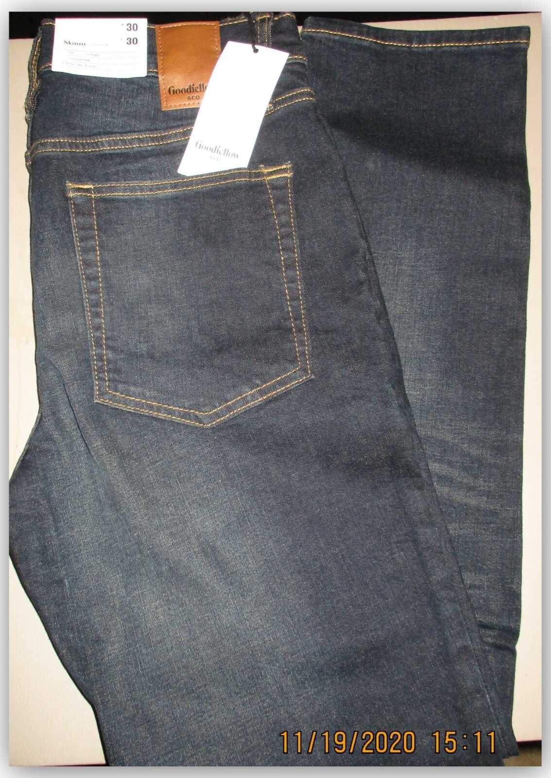 Men's SKINNY Fit Jeans DARK 