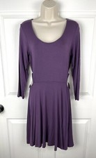 American Eagle Outfitters Purple Dress With Cut Out Sides L New