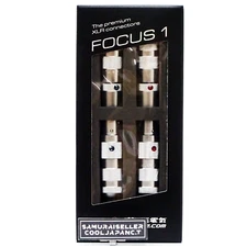 Oyaide FOCUS 1 XLR Connector 4pcs from Japan NEW
