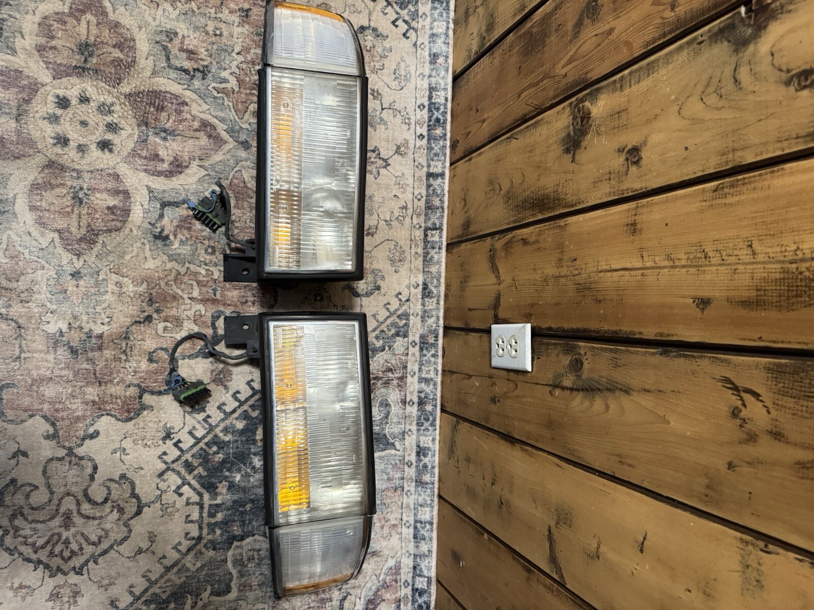 1994 Cadillac DeVille Pair of Headlights with Corner Lights  