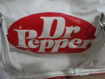 VINTAGE Dr PEPPER LUNCH COOLER VINYL BAG BE A PEPPER | eBay