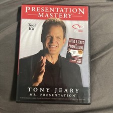 Tony Jeary Presentation Mastery Tool Kit CD / DVD Success Speaking Self Help