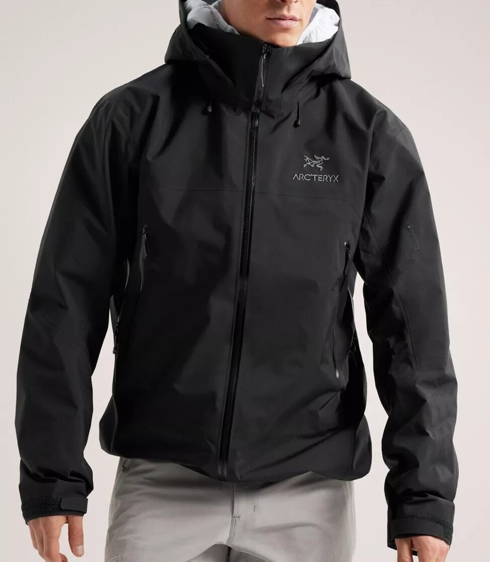 Arc'teryx BETA AR GORE TEX PRO Shell Giacca Antipioggia Uomo Nero (Taglie Disponibili✅)