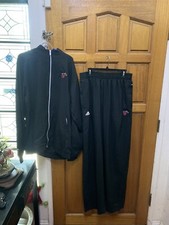 Tuta da ginnastica vintage Adidas Y2K Miami Heat NBA 2XL