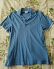 Lacoste sky blue with white trim polo size 5