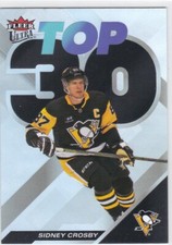 2022/23 FLEER ULTRA..SIDNEY CROSBY..TOP 30..CARD # T3-10..PENGUINS