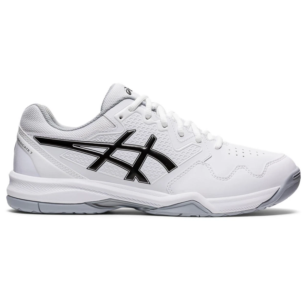Asics leather tennis deals shoes