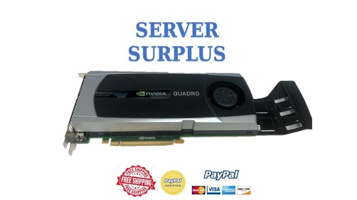 Nvidia Quadro 6000 6GB GDDR5 PCle 2.0 x16 Video Graphics Card 616078-001 - Picture 1 of 3