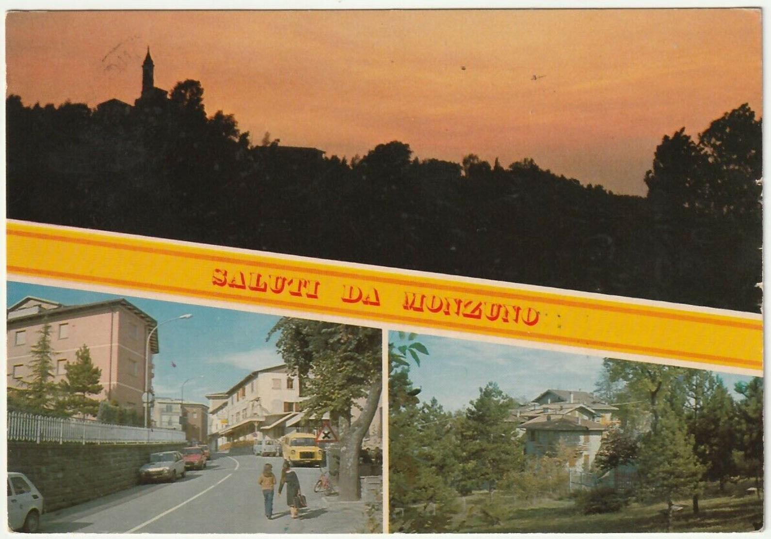 MONZUNO - BOLOGNA - SALUTI DA... - VEDUTINE - VIAGG. -40575-
