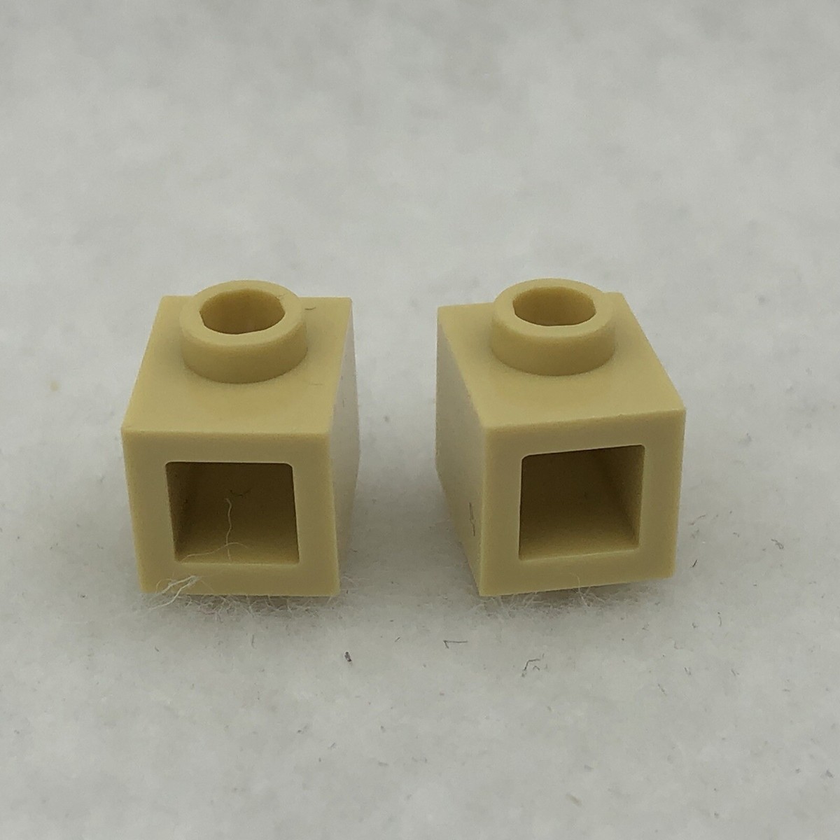 LEGO 87087 Tan Brick, Modified 1 x 1 with Stud on Side (x2) | eBay