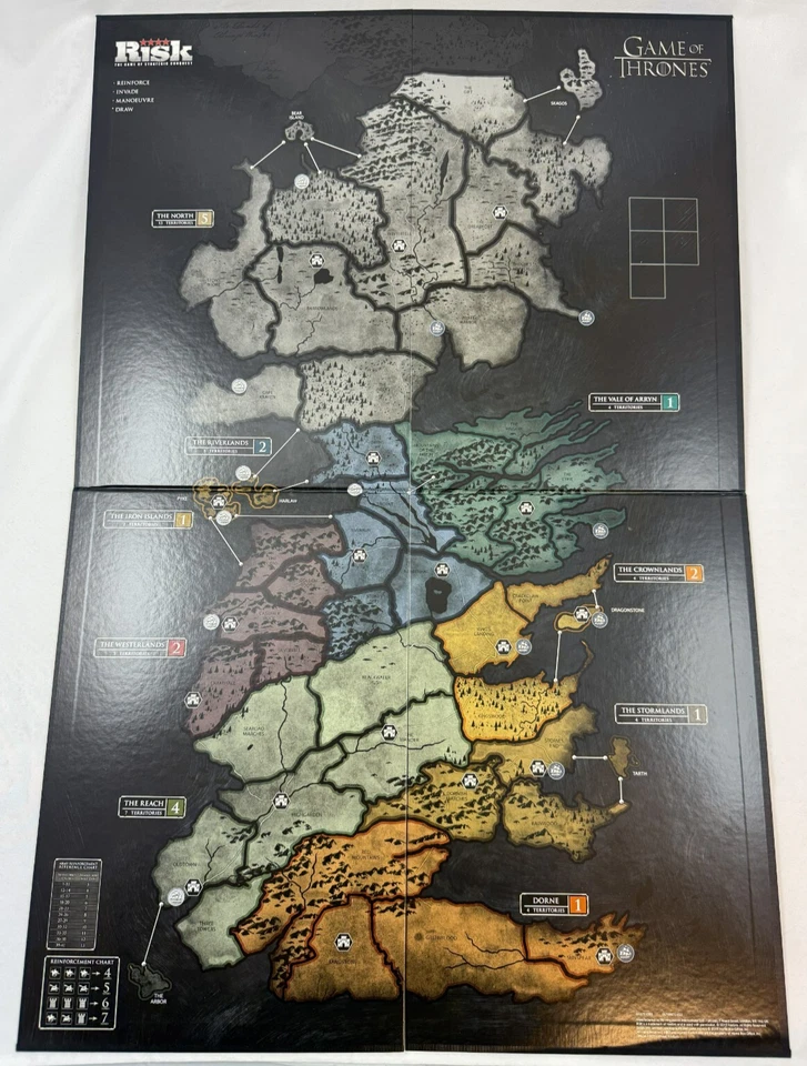 Risk Game of Thrones Englische Ausgabe Brettspiel Gesellschaftsspiel Hasbro 2019 - Bild 2 von 4