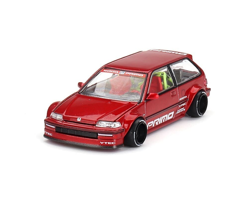 Kaido House x Mini GT Honda Civic (EF) Kaido Works V2- M Red