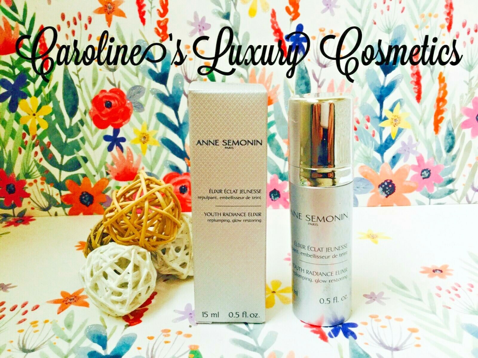 ANNE SEMONIN 💖 Youth Radiance Elixir 15ml 💖 NEW RRP £105 REDUCED
