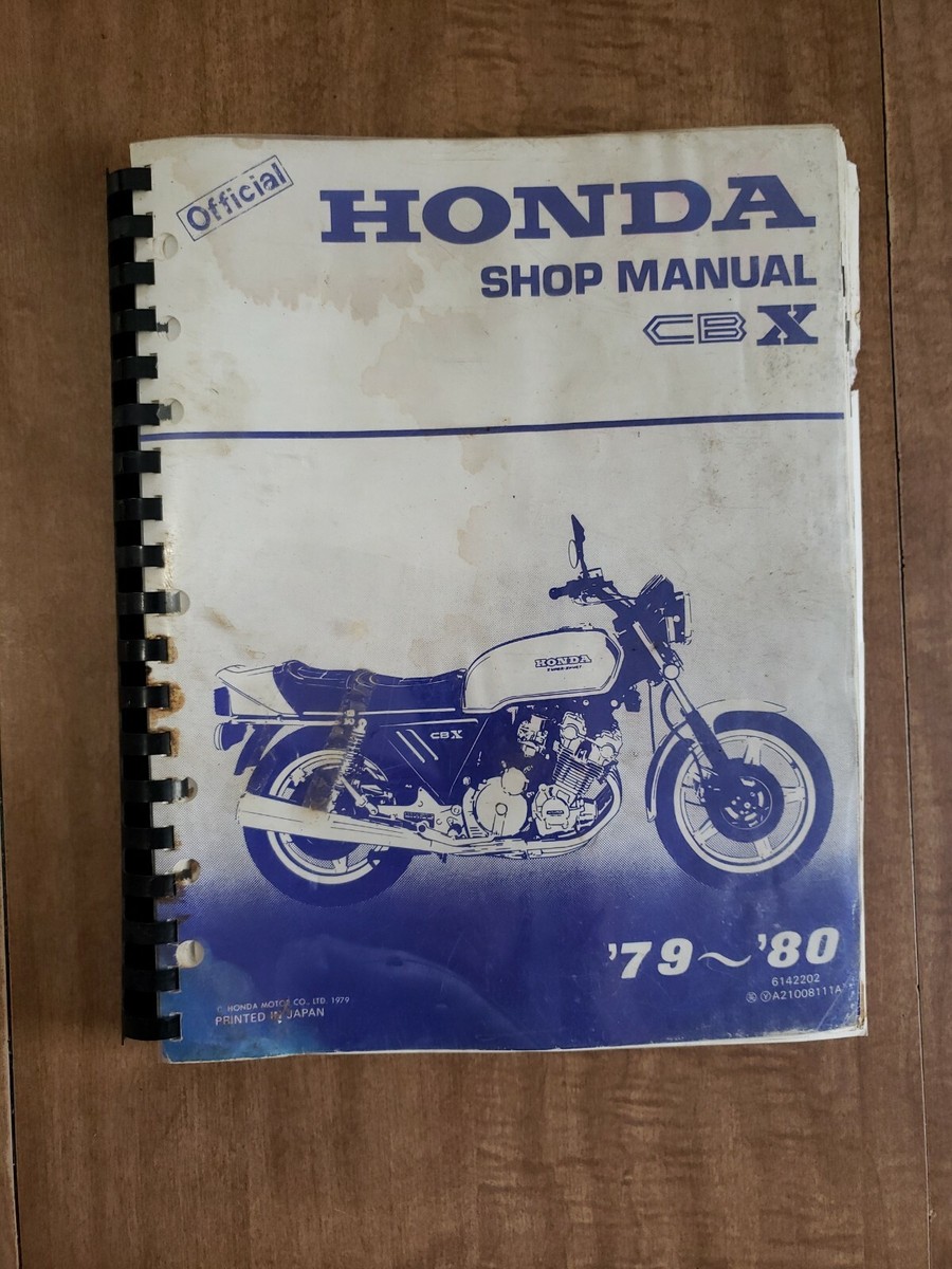 ホンダ CBX1000 ショップマニュアル 79〜80 Service Shop Repair Manual 79 80 Honda CBX 1000 1050 Super