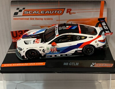 Slot Car Scaleauto SC-6362R BMW M8 #25 Daytona 2019 Farfus/Dephillipi/Huerta