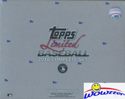 2016 Topps Baseball LIMITED Limited Edition TIFFANY Factory Set- less 1,000 Made