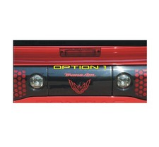 Tail Light Filler Panel Decals Fits Pontiac Trans Am 93-02 Tail Light Filler Panel Decals Fits Pontiac Trans Am 93-02