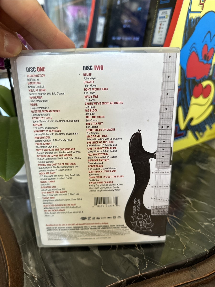 Eric Clapton - Crossroads Guitar Festival 2007 (DVD, 2007, 2-Disc